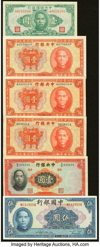A Dozen Notes from the Bank of China, the Central Bank of China, and the Central...