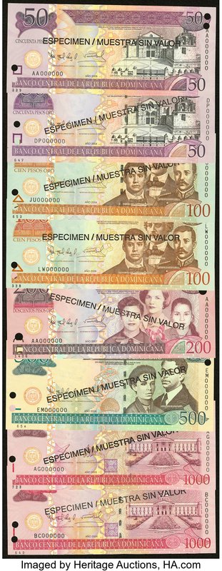 Dominican Republic Banco Central de la Republica Dominicana 50 Pesos Oro 2004 Pi...