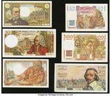 Six Notes from France Issued from the 1940s to the 1960s. Very Fine or Better. 

HID09801242017