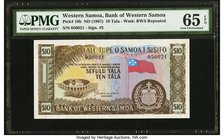 Western Samoa Bank of Western Samoa 10 Tala ND (1967) Pick 18b PMG Gem Uncirculated 65 EPQ. 

HID09801242017