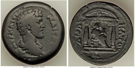 EGYPT. Alexandria. Marcus Aurelius, as Caesar (AD 139-161). AE drachm (33mm, 20.73 gm, 12h). Choice Fine. Dated Regnal Year 12 of Antoninus Pius (AD 1...