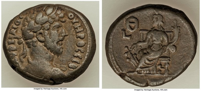 EGYPT. Alexandria. Lucius Verus (AD 161-169). BI tetradrachm (24mm, 13.28 gm, 12...