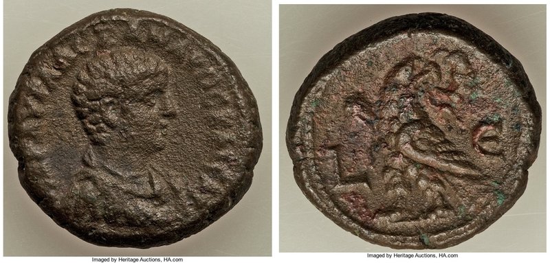 EGYPT. Alexandria. Severus Alexander, as Caesar (AD 221-222) BI tetradrachm (23m...