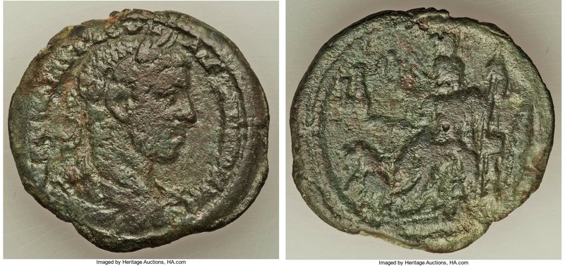EGYPT. Alexandria. Severus Alexander, as Augustus (AD 222-235). AE drachm (33mm,...