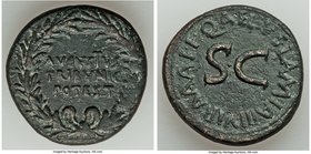 Augustus (27 BC-AD 14). AE dupondius (27mm, 13.22 gm, 2h). XF. Rome, Q. Aelius Lamia, moneyer, 18 BC. AVGVSTVS / TRIBVNIC / POTEST, legend in three li...