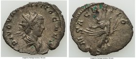 Divus Valerian II (AD 253-255). BI antoninianus (23mm, 2.38 gm, 11h). VF. Cologne, AD 258. DIVO VALERIANO CAES, radiate, draped bust of Divus Valerian...