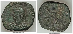 Gallienus, sole reign (AD 260-268). AE sestertius (26mm, 15.87 gm, 10h). About VF. Rome, AD 260-262. IMP GALLIENVS AVG, laureate, draped and cuirassed...