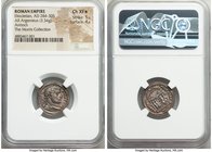 Diocletian (AD 284-305). AR argenteus (20mm, 3.34 gm, 10h). NGC Choice XF S 5/5 - 4/5. Antioch, 8th officina, AD 294-295. DIOCLETI-ANVS AVG, laureate ...