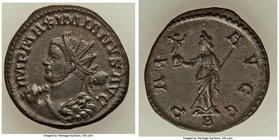 Maximian Herculius, first reign (AD 286-305). BI antoninianus (22mm, 4.51 gm, 1h). XF. Lugdunum, 2nd officina, AD 290-294. IMP MAXIMIANVS AVG, radiate...