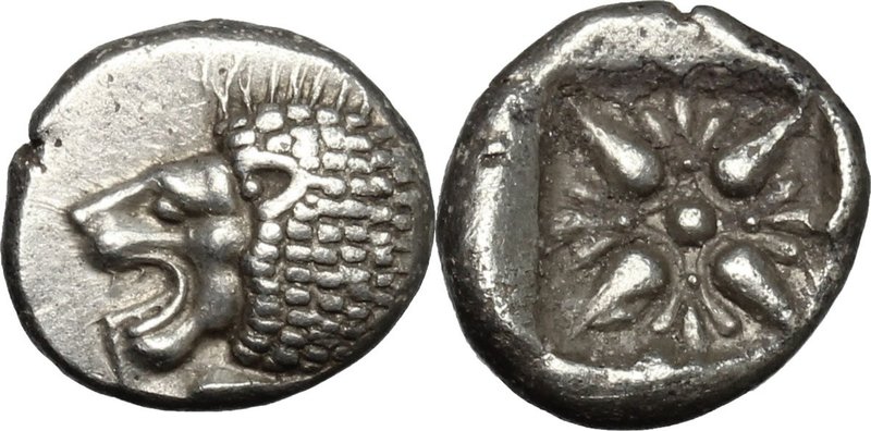 Greek Asia. Ionia, Miletos. AR Obol or Hemihekte (late 6th-early 5th centuries B...