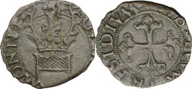 Casale. Guglielmo II Paleologo (1494-1518). Bianchetto. CNI 157/163. MIR 208. MI. g. 0.65 mm. 15.00 R. BB.
