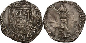 Castiglione delle Stiviere. Ferdinando I Gonzaga (1616-1678). Soldo. CNI 110/121. MIR 221/2. MI. g. 1.83 mm. 19.80 R. BB.