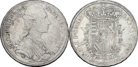 Firenze. Pietro Leopoldo di Lorena (1765-1790). Francescone 1783. CNI 121/2. MIR 381/2. Gal. IX, 1/4. AG. g. 26.99 mm. 42.00 R. qBB.