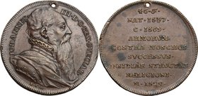 Sweden. Giovanni III Vasa (1537-1592), Re di Svezia. Medaglia. D/ IOHANNES III D G REX SVECIAE. Busto a destra, sotto, I C H. R/ Legenda su 9 righe. A...