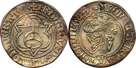 Germany, Nordlingen. Friedrich III (1452-1493). Gulden. Fr. 1794. EL. g. 3.08 mm. 23.00 Good VF.