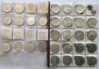 Israel. Lot of 34 silver coins. AR. Different issues and dates. High grade condition UNC.