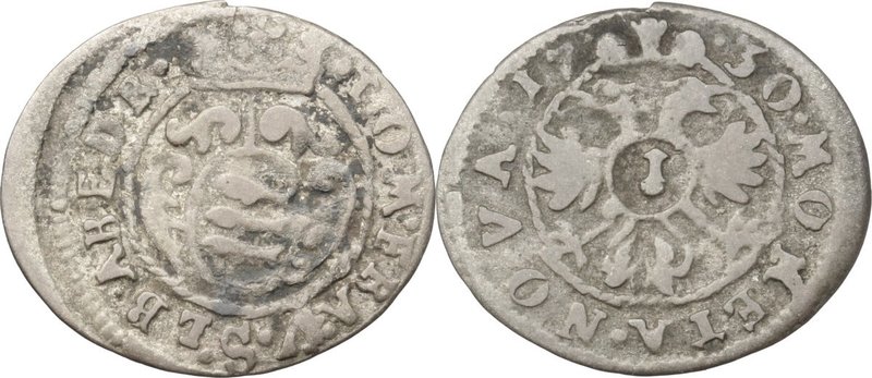Switzerland, Reichenau. Thomas Franz (1723-1740). Kreuzer 1730. HMZ 543. MI. g. ...