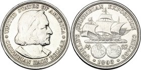 USA. Half dollar 1893 "Columbian Exposition". KM 115. AR. mm. 30.00 Good VF.