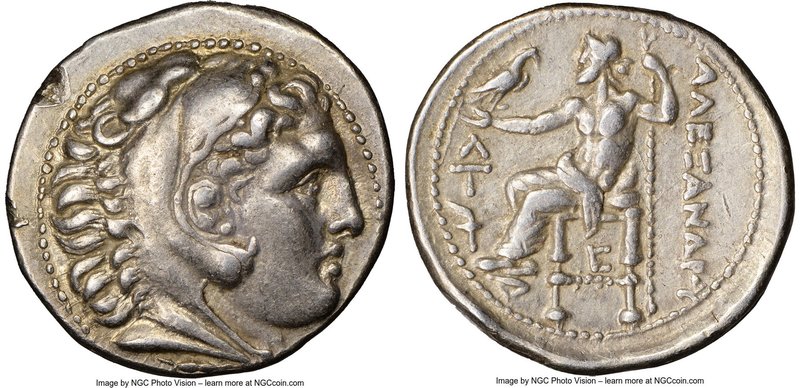 MACEDONIAN KINGDOM. Alexander III the Great (336-323 BC). AR tetradrachm (17.21 ...