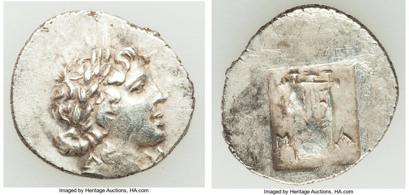 LYCIAN LEAGUE. Masicytes. Ca. 1st century BC. AR hemidrachm (16mm, 2.06 gm, 12h)...