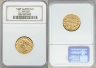 Victoria gold Sovereign 1862-SYDNEY VF35 NGC, Sydney mint, KM4. AGW 0.2353 oz.

HID09801242017