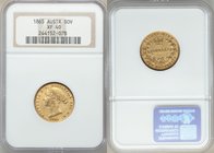 Victoria gold Sovereign 1865-SYDNEY XF40 NGC, Sydney mint, KM4. AGW 0.2353 oz. 

HID09801242017