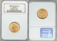 Victoria gold Sovereign 1868-SYDNEY AU58 NGC, Sydney mint, KM4. AGW 0.2353 oz. 

HID09801242017