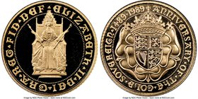 Elizabeth II gold Proof 1/2 Sovereign 1989 PR69 Ultra Cameo NGC, KM955. AGW 0.1176 oz. 

HID09801242017
