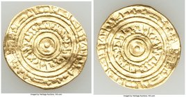 Fatimid. al-Aziz (AH 365-386 / AD 975-996) gold Dinar AH 386 (AD 996) VF, Misr mint, A-703. 21.8mm. 4.02gm.

HID09801242017