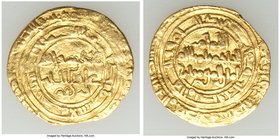 Fatimid. al-Hakim (AH 386-411 / AD 996-1021) gold Dinar AH 401 (AD 1011/2) VF, al-Mahdiya mint, A-709.2. 22.0mm. 3.81gm. 

HID09801242017