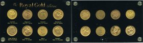 8-Piece Lot of Uncertified Assorted gold Issues, 1) Austria: Franz Joseph II gold Restrike 20 Corona 1915 - UNC (obverse nick) 2) Belgium: Leopold II ...