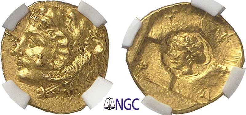 1-Italie - Sicile - Syracuse
 Denys Ier - (405-367)
 Tétradrachme d'or (c. 405...