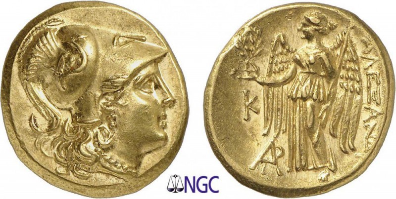 4-Grèce - Royaume de Macédoine
 Alexandre III (336-323)
 Statère d'or - Callat...