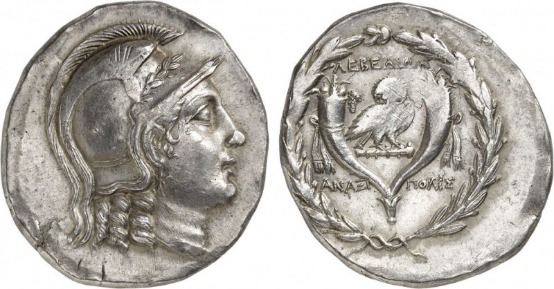 14-Asie Mineure - Ionie - Lebedos
 Tétradrachme - Magistrat Anaxipolis (160-140...
