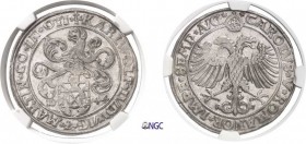 183-Allemagne - Ottingen
 Charles Wolfgang - Louis XV - Martin (1534-1546)
 1 thaler - 1544.
 Très rare dans cette qualité.
 Le plus bel exemplair...