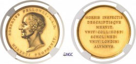 294-Angleterre
 Georges V (1910-1936)
 Médaille en or - 1927.
 Prix Robert Fellowes de l’école de médecine de
 l’université de Londres décerné à W...