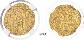 598-France
 Philippe VI (1328-1350)
 Lion d'or - Emission du 31 octobre 1338.
 D’un style et d’une qualité exceptionnels.
 Population non accessib...