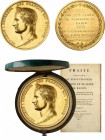 673-France
 Napoléon Ier (1804-1814)
 Médaille en or - 1813 - Dumarest.
 Tranche : « DECERNE A M POUTET DE MARSEILLE LE 15 JUILLET 1813 »
 Prix de...