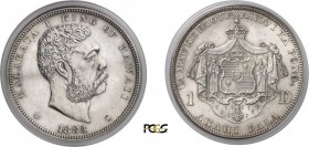 866-Hawaï
 Kalakaua (1874-1891)
 1 dollar - 1883.
 Magnifique exemplaire.
 Exemplaire de la vente Heritage 3002 du 18 septembre
 2008, N°21396.
...