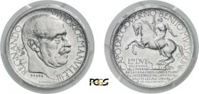 1027-Italie
 Victor-Emmanuel III (1900-1946)
 Piéfort en aluminium du 2 lires - Non daté (1928) Milan
 Prova.
 Poinçon “D 96” derrière la nuque.
...