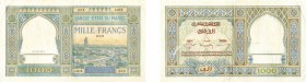 1059-Maroc
 1.000 francs - Type 1921 - Emis de 1945 à 1950 - Daté 26-2-49 - Alphabet L.878 - N°209.
 Kolsky 524e - Pick 16c
 Pratiquement TTB