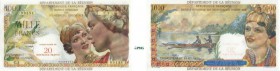 1196-Réunion
 1.000 francs surchargé 20 Nouveaux Francs - Type 1964 - Non daté - Alphabet C.3 - N°99151.
 Kolsky 446b - Pick 55b
 Neuf - PMG GEM UN...