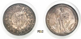 1291-Suisse - Tir Fédéral
 Canton de Bâle.
 5 francs - 1879.
 Magnifique exemplaire.
 25.0g - HMZ 2-1343l - KM S14
 Pratiquement FDC - PCGS MS 64...