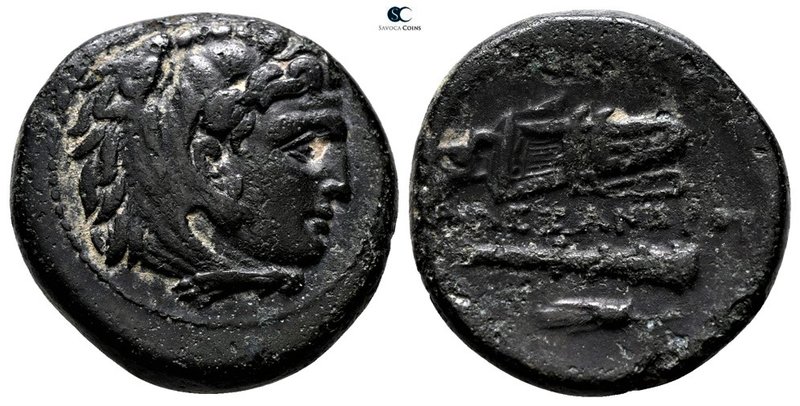 Kings of Macedon. Alexander III "the Great" 336-323 BC. 
Bronze Æ

18 mm., 5....