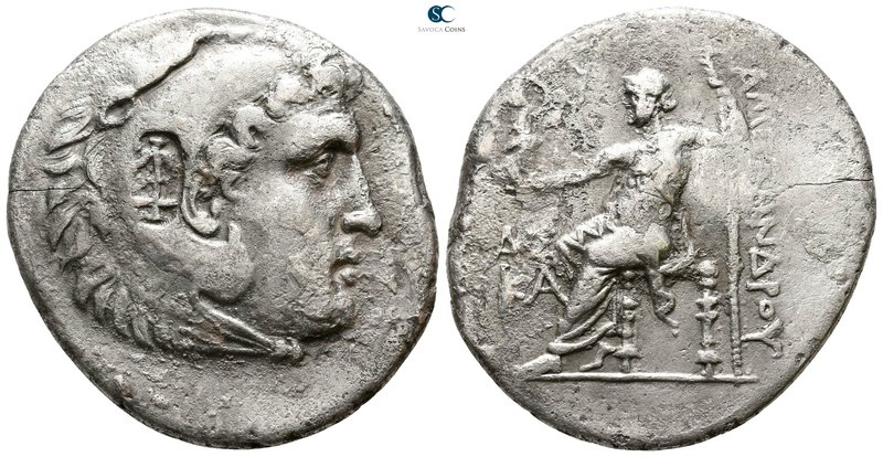 Kings of Macedon. Aspendos. Alexander III "the Great" 336-323 BC. 
Tetradrachm ...