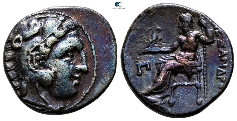 Kings of Macedon. Kolophon (?). Alexander III "the Great" 336-323 BC. 
Drachm A...