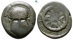 Thrace. Mesambria 350-250 BC. Bronze Æ