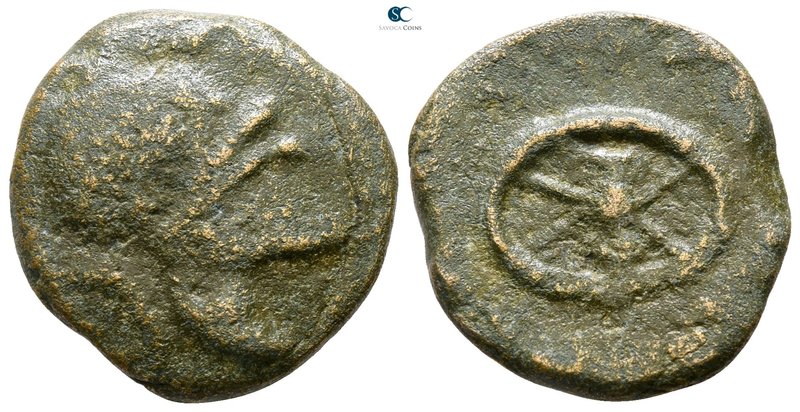 Thrace. Mesambria 300-250 BC. 
Bronze Æ

19 mm., 4.93 g.



nearly very f...
