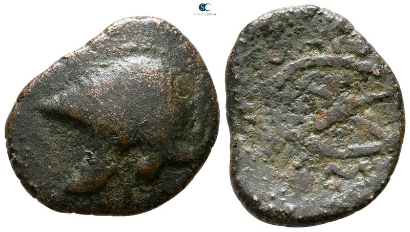 Thrace. Mesambria 275/50-175 BC. 
Bronze Æ

20 mm., 4.59 g.



nearly ver...