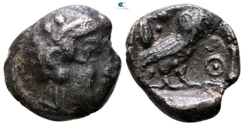 Attica. Athens circa 454-404 BC. 
Drachm AR

15 mm., 3.80 g.



nearly ve...